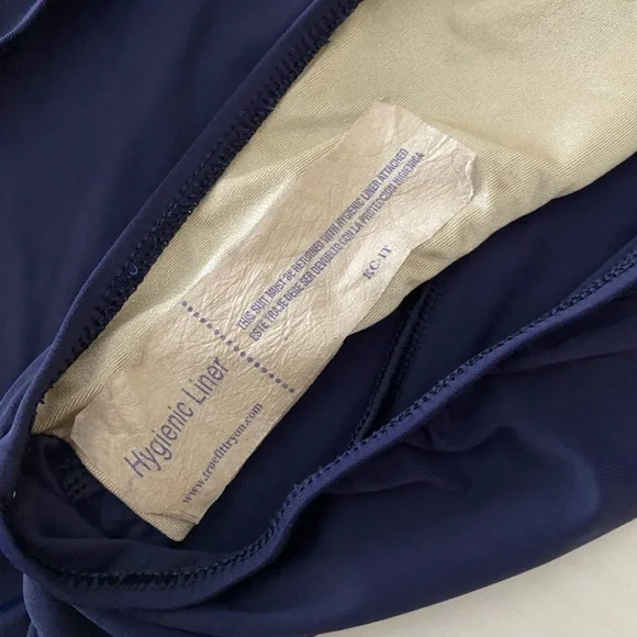 Maxine of Holliwood Women’s One Piece Skirted Swimsuit Blue/Pink Size 12. - Picture 13 of 16